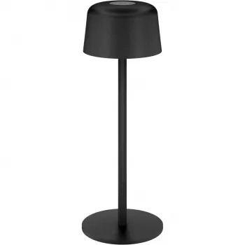 GOOBAY brezžična LED namizna svetilka, velikost S, 25 cm, črna