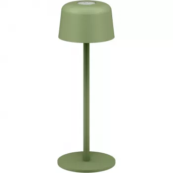 Goobay brezžična LED namizna svetilka, velikost S, 25 cm, zelena