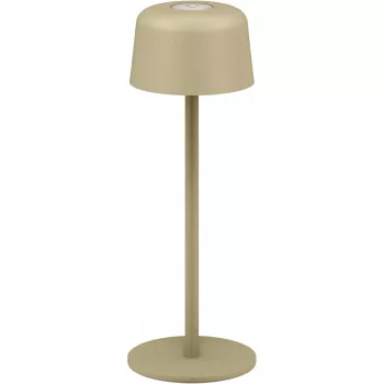 GOOBAY brezžična LED namizna svetilka, velikost S, 25 cm, bež
