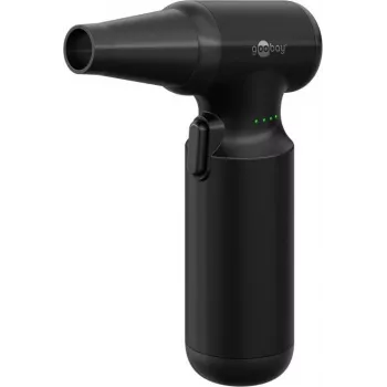 Goobay Air Duster Advanced Black – čistilni set z 8 nastavki in 3 krtačami 110 (77830)