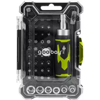 Goobay Tools 43-delni komplet preciznih izvijačev z nastavki (77842)