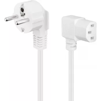 Goobay napajalni kabel 3m bel