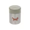 Lassig termovka Food Jar Little Forest Fox, 315 ml, dvostensko nerjavno jeklo, neprepustna, zelena