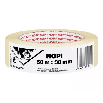 Tesa NOPI precizni maskirni trak 50m x 30mm rumen/krem
