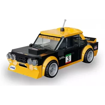 Jamara CaDA Fiat Abarth 131 1:24 črn set gradnikov (402921)