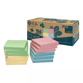 inFO Recycling samolepilni listki Standard 5644-88BOX mešani 12 blokov