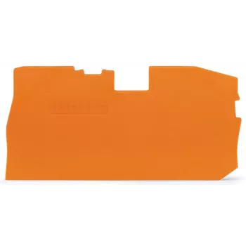WAGO 2016-7192 pokrovna plošča za vrstne sponke – oranžna – 1 mm – 69 mm – 38 mm – 2,42 g