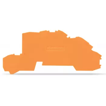 WAGO 2003-7692 ločilna plošča za ločilne sponke, oranžna, debelina 0,8 mm, dolžina 96 mm, višina 42,3 mm, 2,45 g