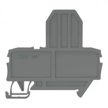 WAGO 2002-991 zaključna plošča, siva, 2 mm, 67 mm, 57,2 mm, TOPJOB S