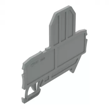WAGO 2002-991 zaključna plošča, siva, 2 mm, 67 mm, 57,2 mm, TOPJOB S