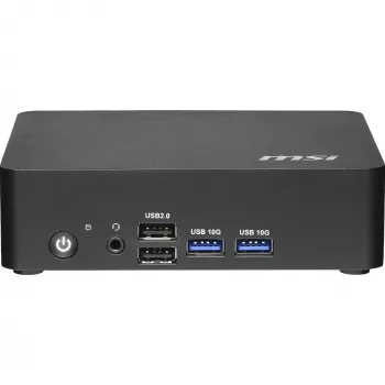 MSI Cubi NUC TWG S-007AT Mini PC, Intel Core i5-10210U, 8GB DDR4, 128GB SSD, Windows 11 Pro, črn