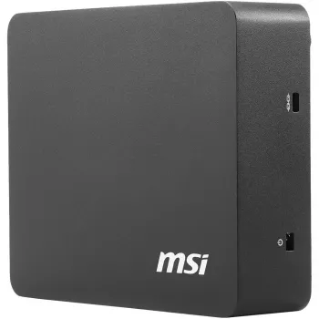 MSI Cubi NUC TWG S-007AT Mini PC, Intel Core i5-10210U, 8GB DDR4, 128GB SSD, Windows 11 Pro, črn