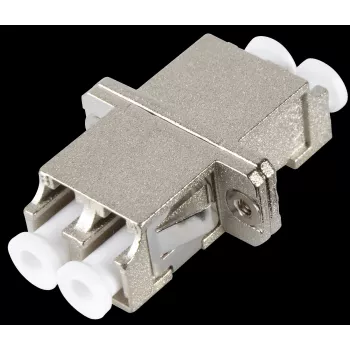 EFB Elektronik ECOFIBER LC duplex enorodovni optični spojnik, kovinsko ohišje, keramična puša, moder
