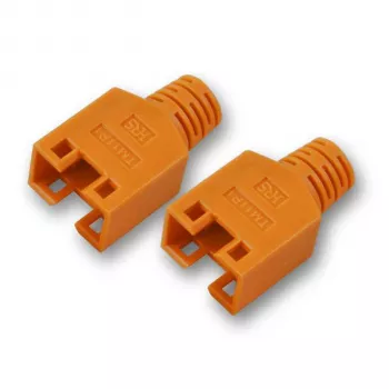 EFB Elektronik zaščitne puše - puše za mrežni kabel - modre (paket 100 kosov)