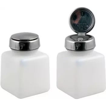 EFB Electronics dozirnik alkohola posoda PE z vlažilcem za brisalce, prazna, 200 ml, bela/prosojna