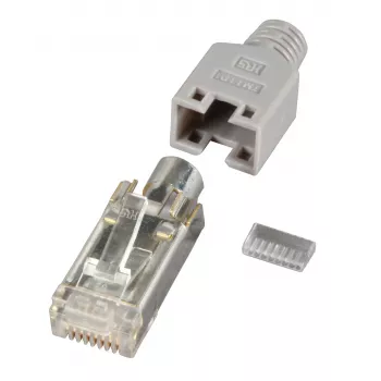 HIROSE vtič RJ45 STP TM11 siv 100 kosov Cat. 5e - H7540.12-100