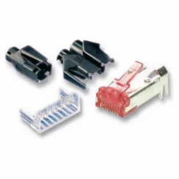EFB Electronics vtič RJ45-Hirose STP TM21 rdeč 100 kosov 3 elementi Cat.6