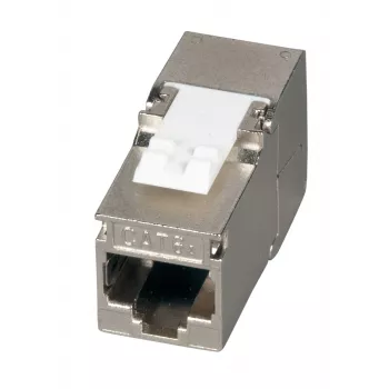 EFB Elektronik RJ45 keystone Slimline Cat.6A srebrn STP PVP komponenta 12-Pack - Power over Ethernet - RJ-45