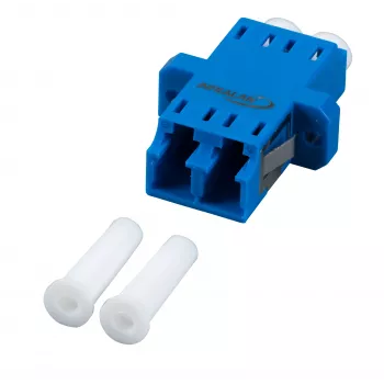 EFB Electronics LC-Duplex OM4 plastični spojnik vijolično ohišje enodelni SC-Simplex