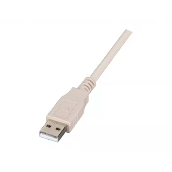 EFB IP67 USB 2.0 kabelska uvodnica M20, USB tip-A vtič na USB tip-A vtič, 1,0 m, srebrno-črn