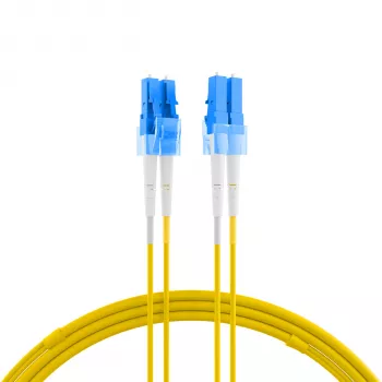 EFB Elektronik IPL-DF-LCULCU-2-1000 optični patch kabel, 10 m, OS2, LC/UPC na LC/UPC, dupleks, LSZH, rumen