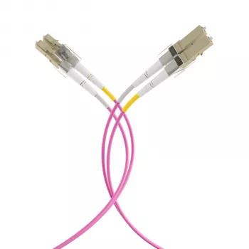 EFB Elektronik IPL-DF-LCULCU-4-0050 optični patch kabel, 0,5 m, OM4, LC dupleks, aqua
