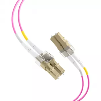 EFB Elektronik IPL-DF-LCULCU-4-0050 optični patch kabel, 0,5 m, OM4, LC dupleks, aqua
