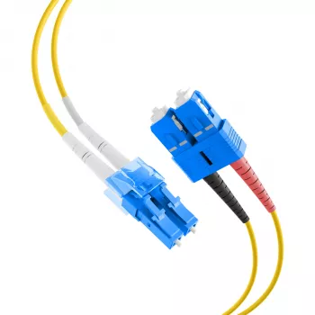 EFB Elektronik IPL-DF-LCUSCU-2-0100 - 1 m - OS2 - LC - SC dupleks optični patch kabel