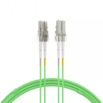 EFB Duplex povezovalni kabel LC-LC OM5 1,5m LSZH 2mm limetno zelena