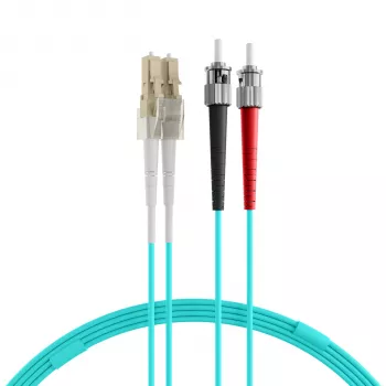 EFB Elektronik O0313.40 optični povezovalni kabel, OM3, 40 m, LC-ST, Aqua