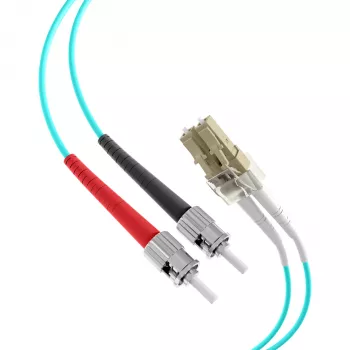 EFB Elektronik O0313.40 optični povezovalni kabel, OM3, 40 m, LC-ST, Aqua