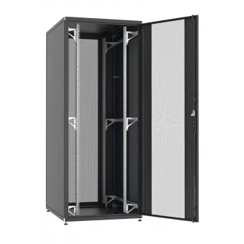 EFB Elektronik PRO 42U strežniško stojalo 800x1000 mm svetlo siva RAL7035 perforirana dvojna vrata spredaj/zadaj