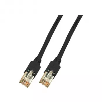 EFB Electronics RJ45 patch kabel Cat.5e F/UTP LSZH Draka UC300 TM11 črn 0,15m