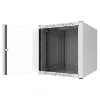 EFB Elektronik 19 inch stensko ohišje 16U globina 800mm predmontirano RAL7035 (691916GR.80)