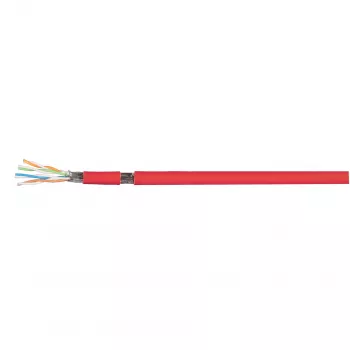 EFB Elektronik Cat.7 PiMF patch kabel UC900MHz SS26 4P FRNC-B rdeč 100 m - omrežje - CAT 7 Kabel/RJ45 vtič