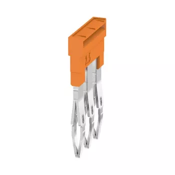 Weidmüller ZQV 2.5N 3 prečni mostiček, serija A, 2,5 mm², 3-polni, oranžen