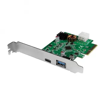 LogiLink kartica PCI Express USB 3.2, 5 Gbps, 2 zunanja + 3 notranji priključki USB-A