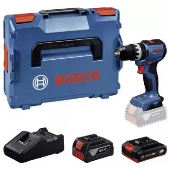 Bosch Professional GSB 18V-52 akumulatorski udarni vrtalnik z 2 akumulatorjema 18 V v L-BOXX (maloprodaja)