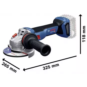 BOSCH POWERTOOLS komplet 18V: akumulatorski vrtalnik-vijačnik, udarni vijačnik, vrtalno kladivo, kotni brusilnik (komplet 4 orodij)