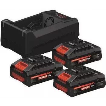 BOSCH 0615V0005X 3x EXBA 18 V 4.0Ah + GAL 12V/18V-80 komplet s polnilnikom
