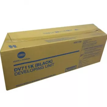 Konica Minolta DV-711K komplet razvijalne enote črn A2X203D za bizhub C654 C754 C654e C754e
