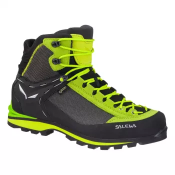 SALEWA Crow GTX pohodniški čevlji - Cactus/Sulphur Spring - UK 7 (EU 40 2/3)