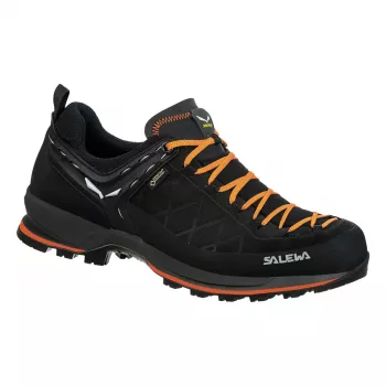 SALEWA pohodni čevlji Mtn Trainer 2 GTX, Black/Carrot, UK 7.5 (EU 41)