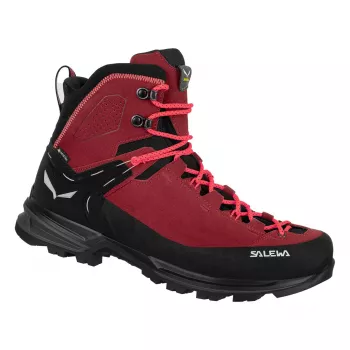 Salewa MTN Trainer 2 Mid GTX ženski pohodniški čevlji – Red Dahlia/Black – UK 5 (EU 38)