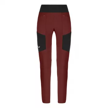 Ženske pajkice Salewa Puez DST Warm Cargo Tights, Syrah/Black Out, velikost S