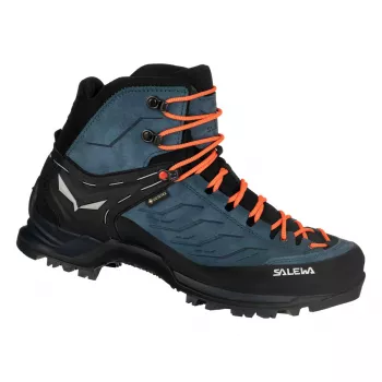 Salewa MTN Trainer Mid GTX pohodniški čevlji, Dark Denim/Black, UK 8 (EU 42)