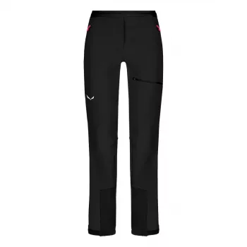 Salewa ženske turne hlače Sella DST, velikost XS, Black Out