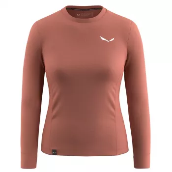 Ženska majica Salewa Puez Dry Tee - Etruscan Red
