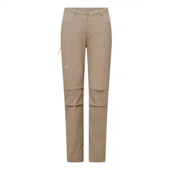 Salewa Agner Hemp Ripstop hlače za ženske - Quicksand - velikost M