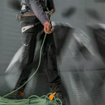 SALEWA NXT DST-Onyx hlače 50 (L) - moške hitre pohodniške hlače
